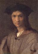 Andrea del Sarto Man portrait oil on canvas